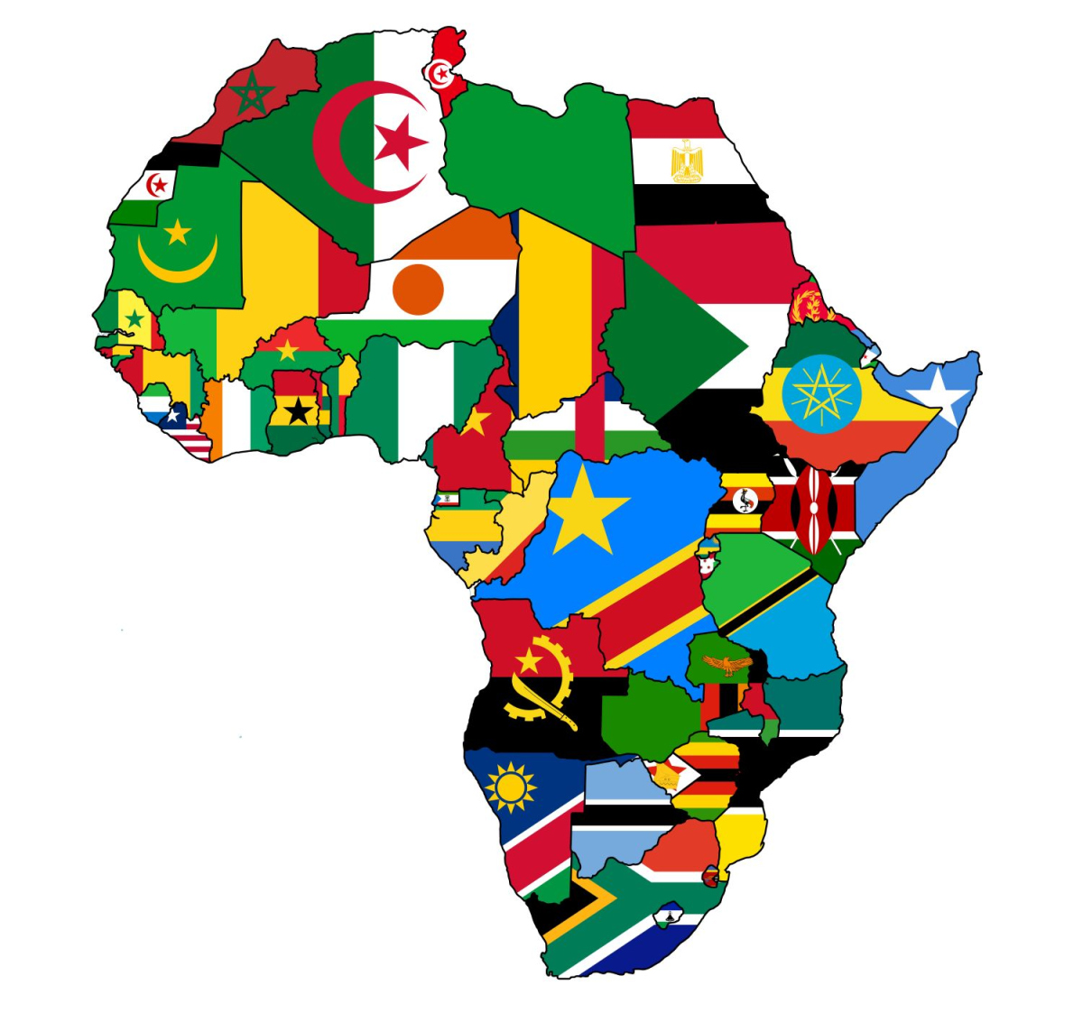Combien De Pays Composent La Carte De L Afrique Combien De Pays Composent La Carte De L Afrique
